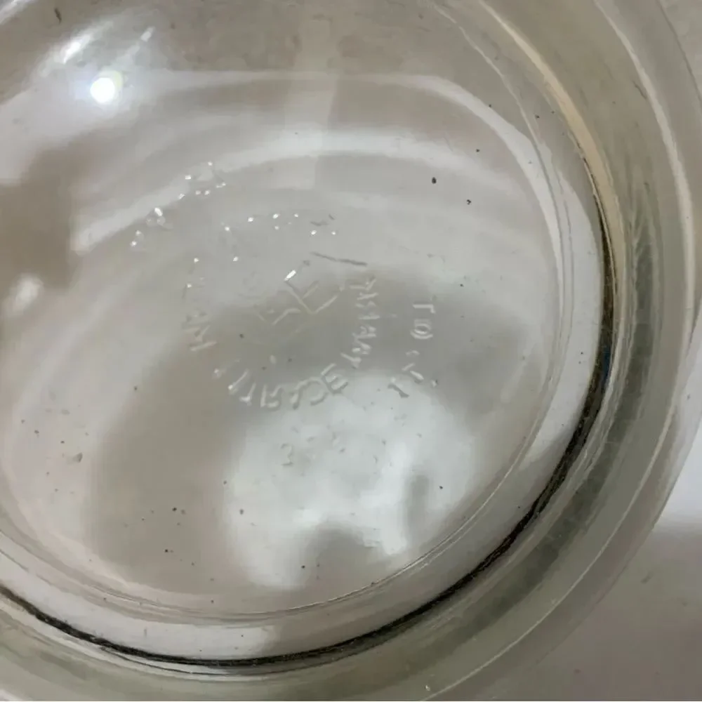 Vintage Pyrex 1.5 Qt Clear Glass Ovenware Dish Bakeware Lid Casserole USA Made